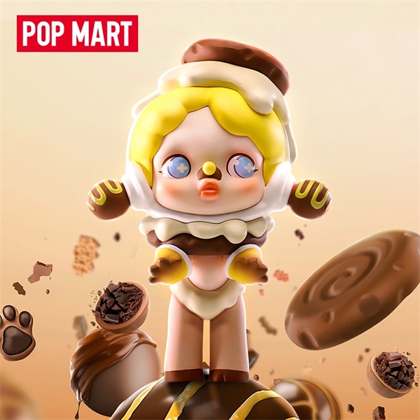 ★Hgtoys★  Búp Bê POPMART Skullpanda Candy Town Series Trang Trí Hộp Quà Tặng Thời Thượng