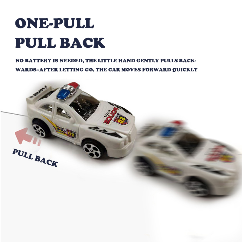 Mô hình xe cảnh sát đồ chơi vui nhộn cho bé