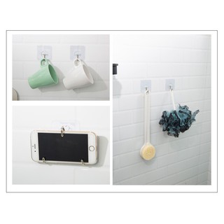 Móc Dán Tường Siêu Dính In Hình 3D Độc Đáo Móc Dán Tường Chịu Lực ZENTOP