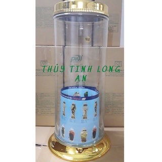 bình ngâm rượu sâm thủy tinh PHÚ HÒA 16,8 lít có van