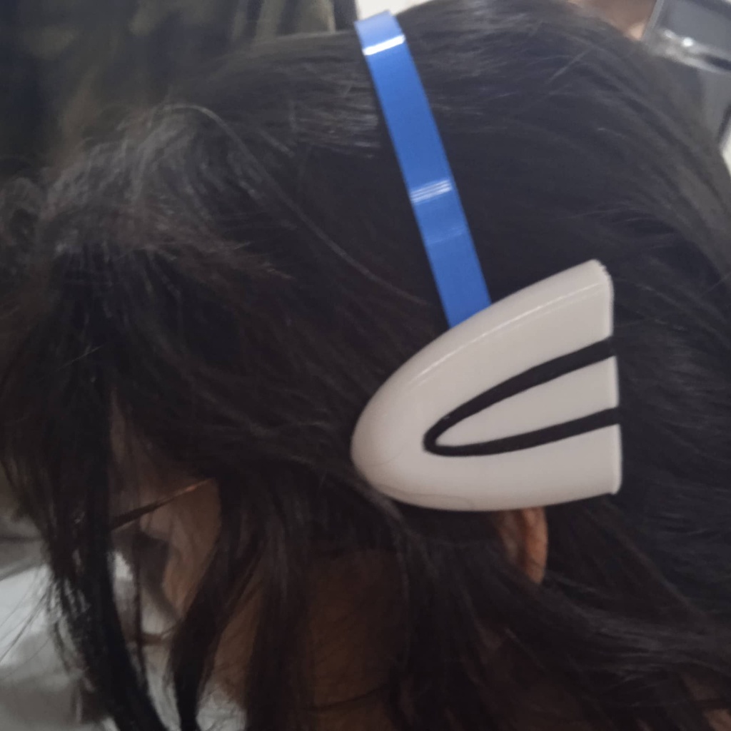 Bờm tóc Cosplay Mari Makinami trong Evangelion