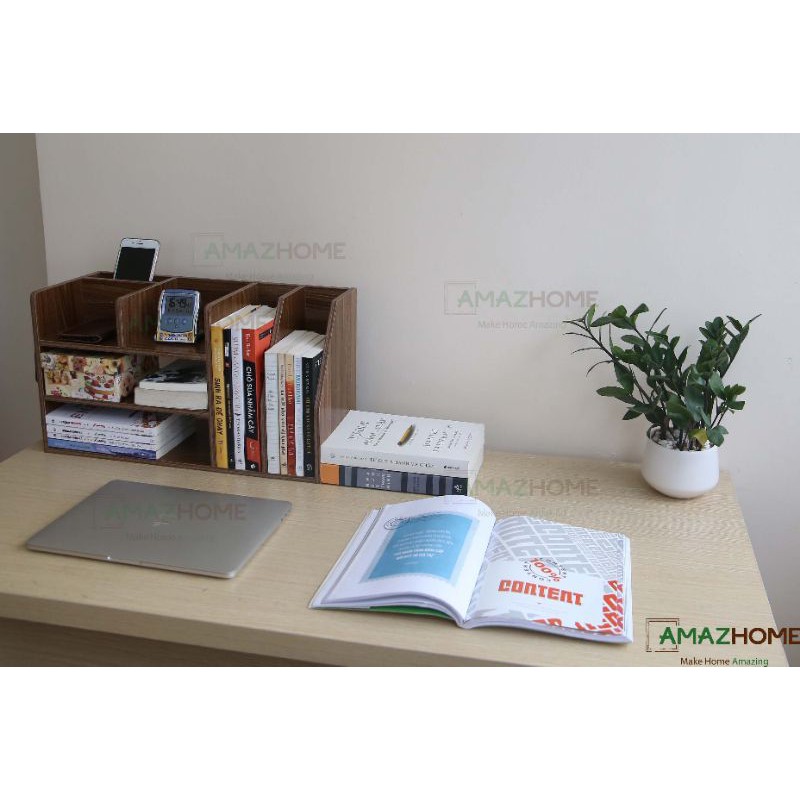 Kệ Tài Liệu Để Bàn Bằng Gỗ, Để Các loại Giấy Tờ Tài Liệu Văn Phòng BS01 | BigBuy360 - bigbuy360.vn