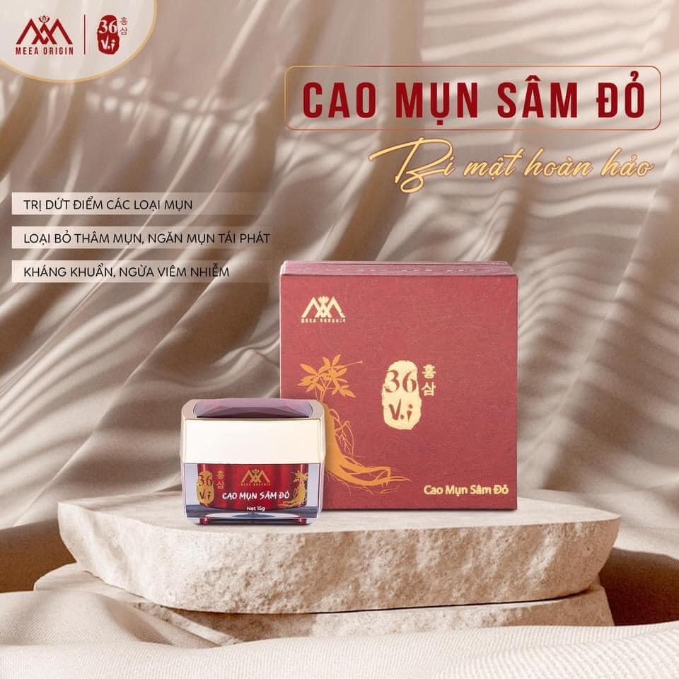 cao mụn sâm đỏ date mới