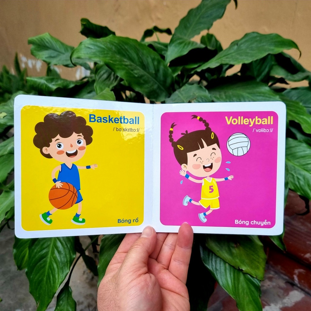 Sách - Bộ Bìa Cứng Thư Viện Hình Ảnh Đầu Tiên Cho Bé Về Hành Động, Cảm Xúc (Bộ 8 Cuốn)