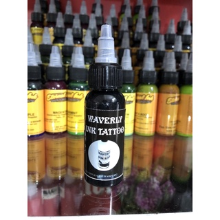 Mực xăm màu đen Waverly 30ml