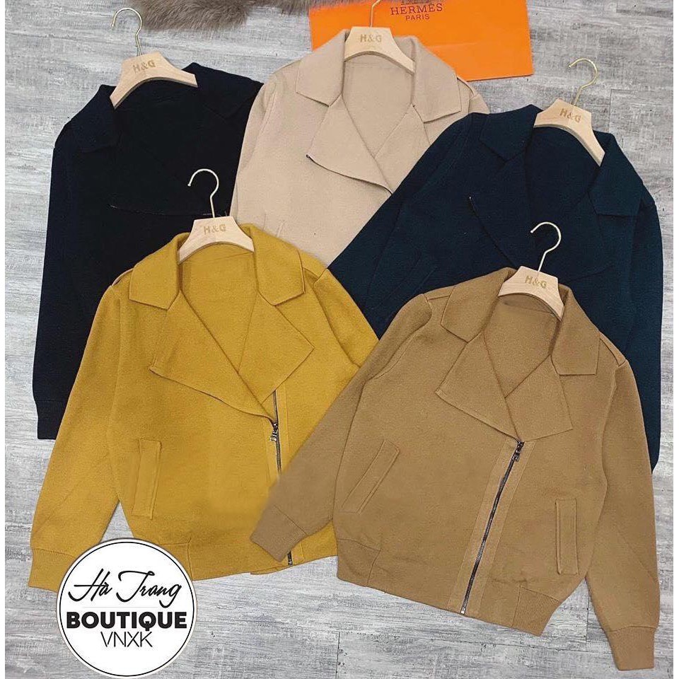 Áo khoác len ép khoá chéo cao cấp ( hình thật) 1930 | BigBuy360 - bigbuy360.vn