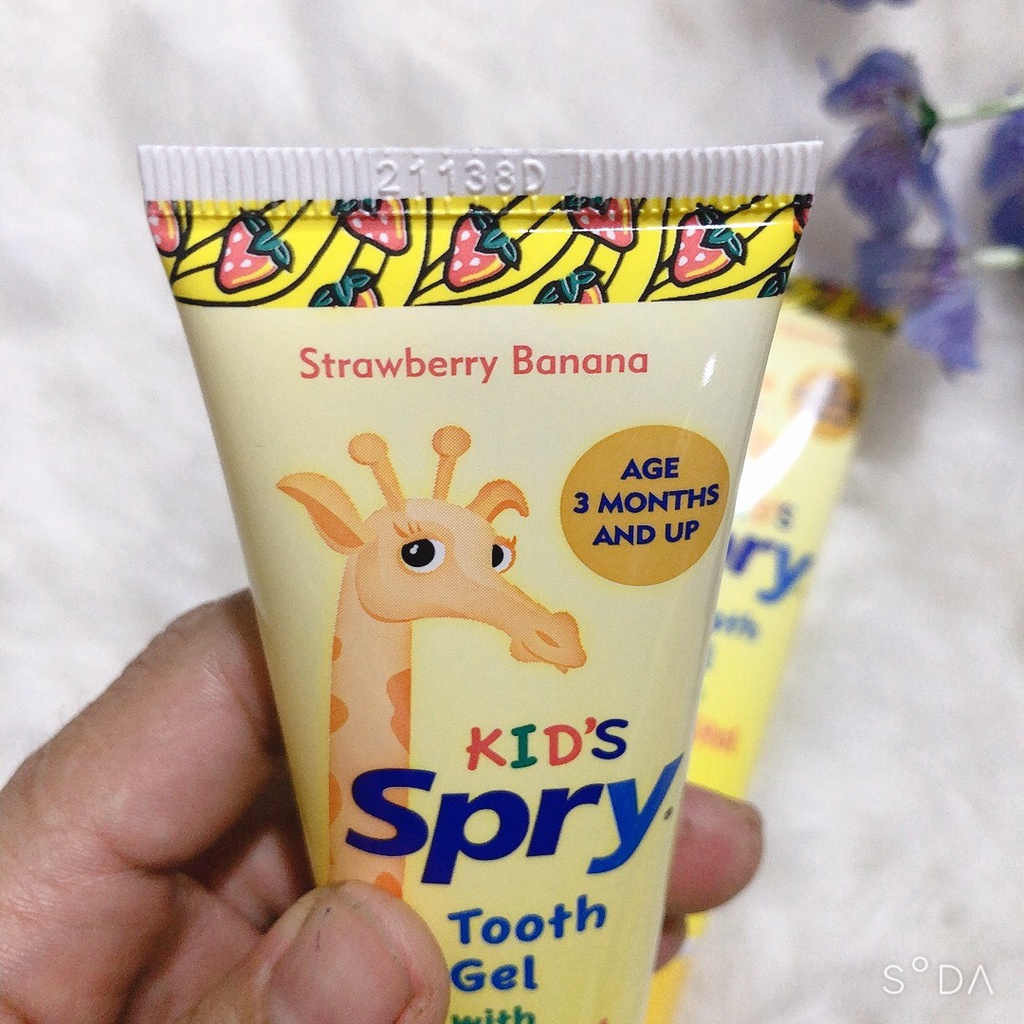 Kem đánh răng trẻ em Kid's Spry 60ml - Mỹ