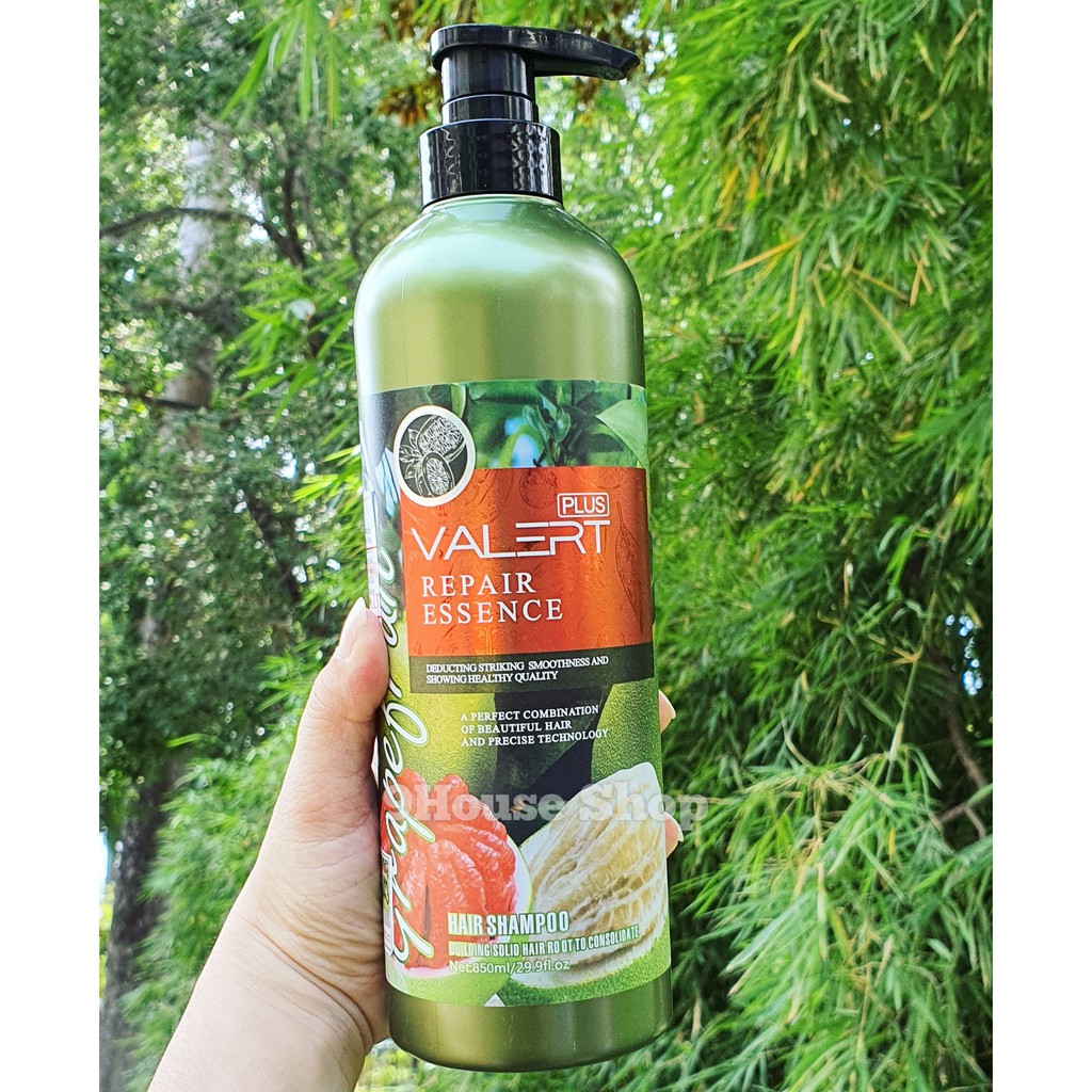 Bộ Dầu Gội và Xả Bưởi Grape Fruit VALERT (850ml x 2 chai)