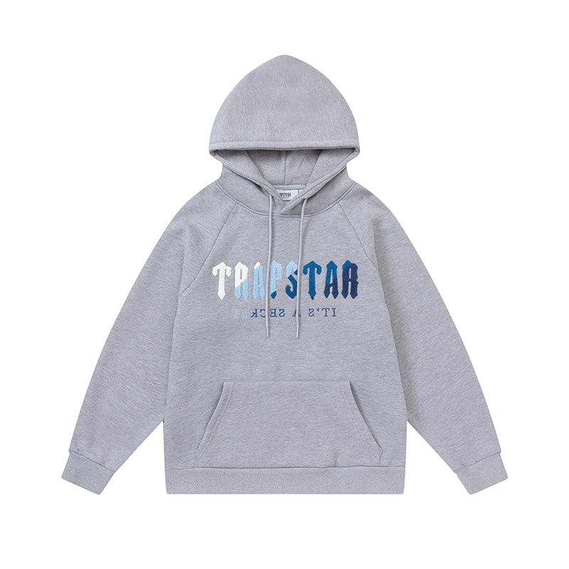 Hàng Bán Chạy- Áo Sweatshirt Lót Lông Cừu Thêu Họa Tiết-Trắng Xanh Dương-Trắng Unisex Ca