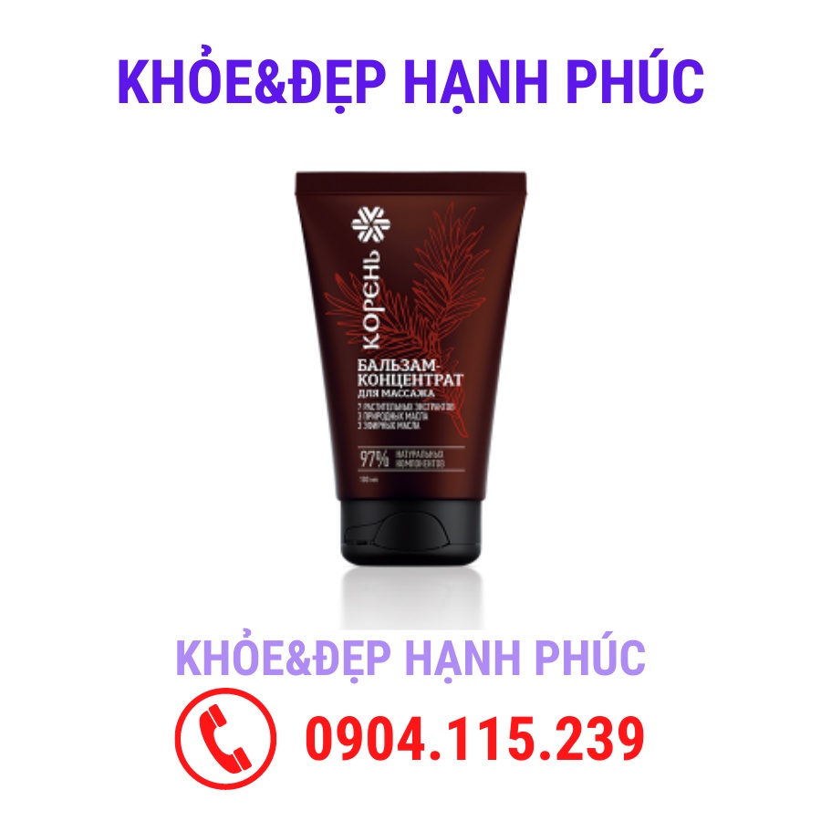 [ 411917 ] Dầu dưỡng cô đặc để xoa bóp &quot;Root&quot;  - Siberian Balms – 100 ml/tuýp