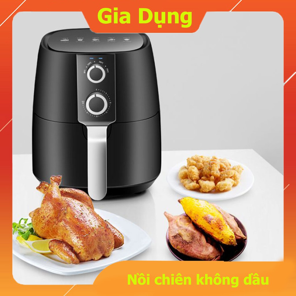 Nồi Chiên Không Dầu Camel dung tích 5 lít Bảo Hành 6 Tháng