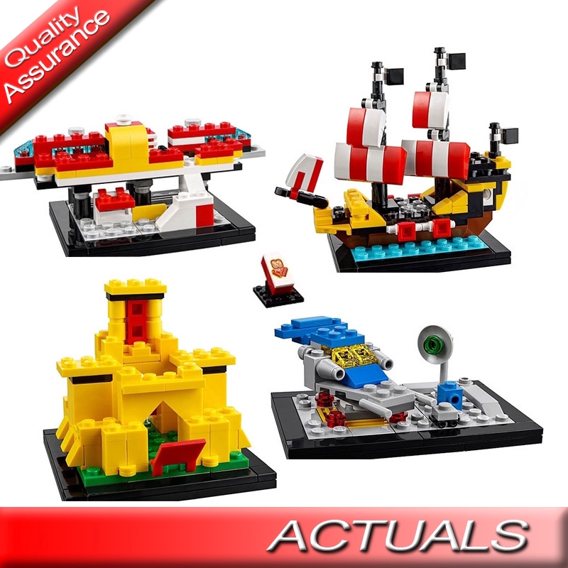 Compatible with Lego Lepin Small Particles Pirate Ship Creative Assembled Educational Building Blocks Toys 36012