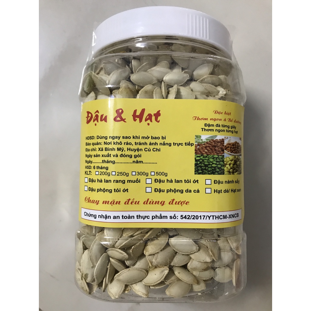 1KG HẠT BÍ TA LOẠI 1 ( hàng thơm giòn, béo, mới mỗi ngày )