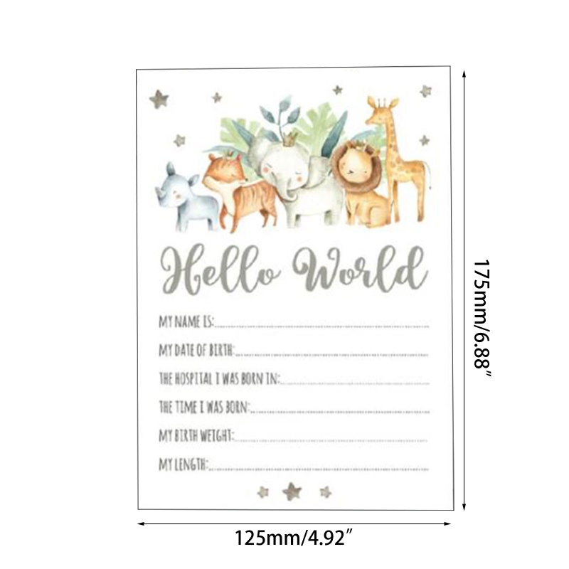Sticker Đánh Dấu Cột Mốc Phát Triển Theo Tháng Làm Phụ Kiện Chụp Ảnh Cho Bé Sơ Sinh