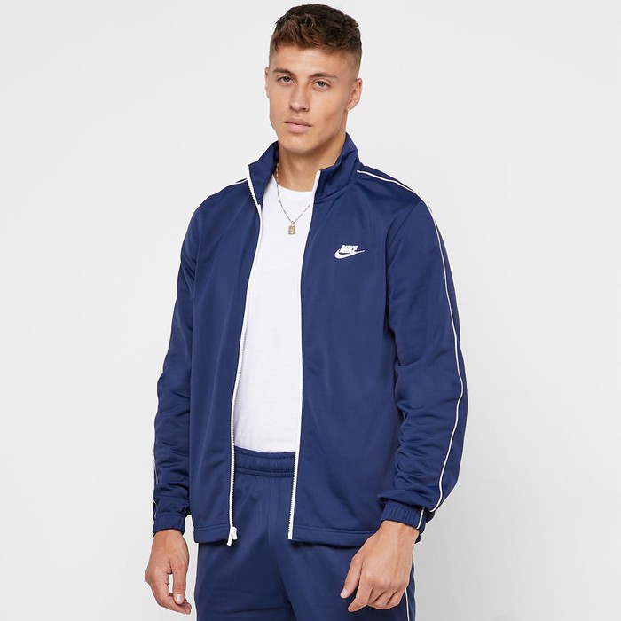 ÁO KHOÁC NỈ THUN NIKE NSW PK JACKET - XANH NAVY