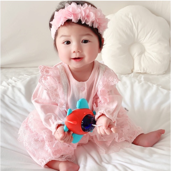 Body nơ công chúa cho bé gái 3-13kg  - Tặng Quà - Đầy Tháng - Thôi nôi