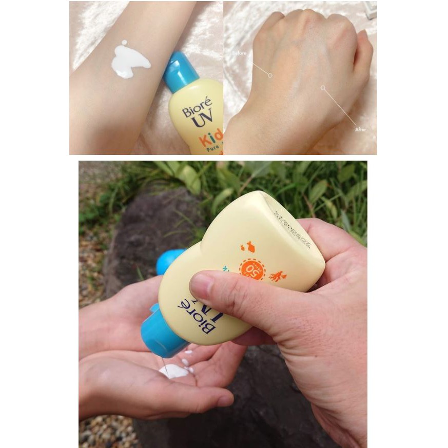 Sữa Chống Nắng Dịu Nhẹ Cho Trẻ Em Bioré UV Kids Pure Milk SPF50/PA+++ 70ml