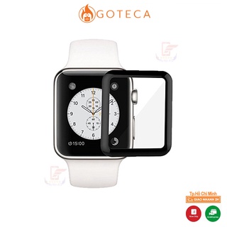[Mã ELMS10 giảm 6% đơn 50K] Kính cường lực Apple Watch Size 38/ 40/ 42/ 44 mm kính full keo full màn hình-5D- loại xịn
