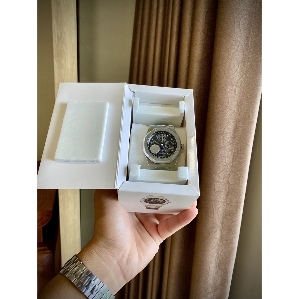 Đồng hồ nam Audemars Piguet Royal Oak Perpetual Calendar 26574 41mm máy Calibre 5134 38 chân kính 19800vph