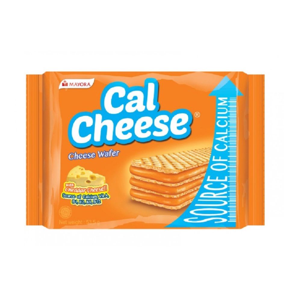 Bánh Cal Cheese Mayora Gói 53G