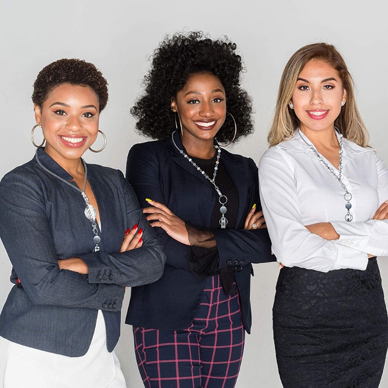 Dây Đeo Huy Hiệu Có Thể Thu Vào Bằng Thép Không Gỉ Thời Trang Cho Huy Hiệu w / ID