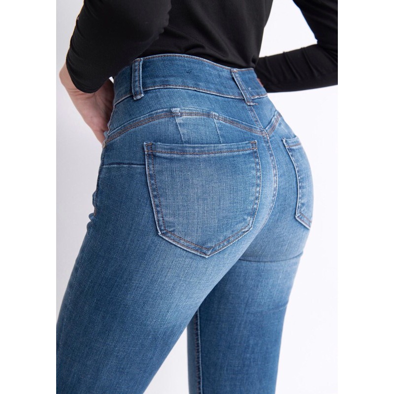Quần jeans nữ lưng cao skinny
