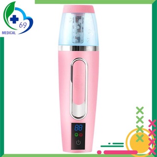 Freeship-- máy xông hơi mặt mini cầm tay, máy xịt khoáng phun sương cao cấp