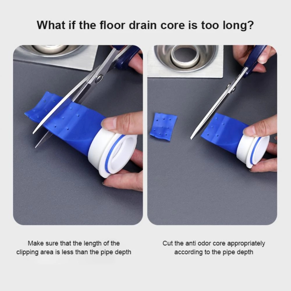 Nắp Đậy Cống Thoát Nước Sàn Nhà Bằng Silicone Chống Côn Trùng Một Chiều