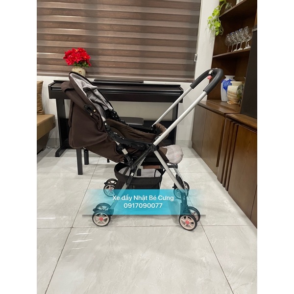 xe đẩy Graco citilite R nâu 2c3tt gọn nhẹ