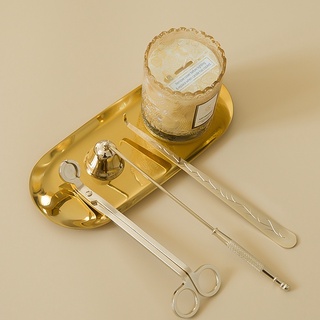 Bộ chăm sóc nến 5 món, 4 món tặng kèm hộp - Phụ kiện nến thơm Bath & Body Works, Yankee, Bartek...