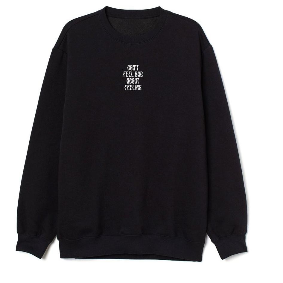 Áo sweater Cổ Tròn In Chữ distro bandung Cho Nam Và Nữ | BigBuy360 - bigbuy360.vn