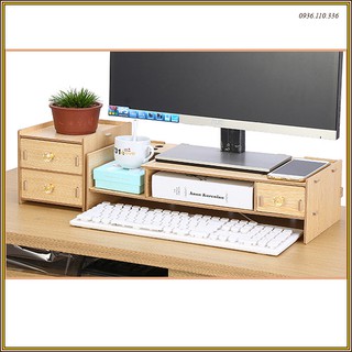 Kệ gỗ màn hình- RE0065