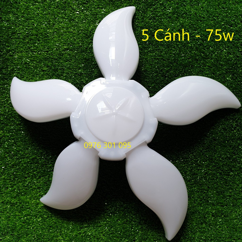 ĐÈN LED  HÌNH CÁNH QUẠT 75w - 5 cánh quạt