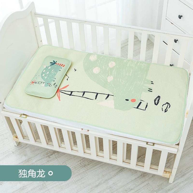 Chiếu điều hoà cao cấp kèm gối muslin tree cho bé ( Hàng loại 1 )