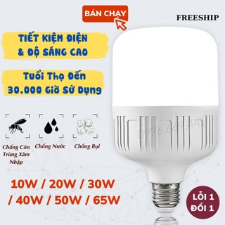 Bóng Đèn, Bóng Đèn Led Trụ Tròn Siêu Tiết Kiệm Điện, Đèn Duy Thắng