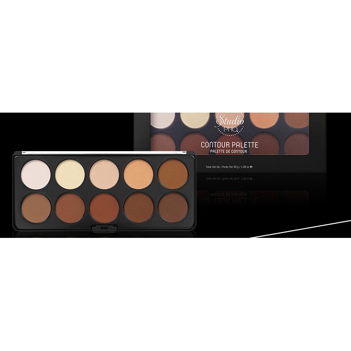 BẢNG PHẤN TẠO KHỐI BH COSMETIC STUDIO PRO CONTOUR PALETTE CHÍNH HÃNG