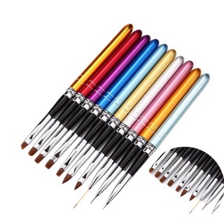 Bút vẽ móng 10 cây