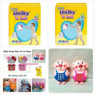 *Tặng 1 quà có nhạc*Combo 02 Tả quần unidry M60 L54 XL48 XXL44