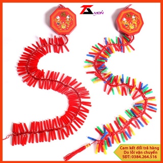 Pháo tép điện tử có đèn led nhấp nháy,âm thanh nổ, pháo trang trí tết, trang trí trước cửa nhà