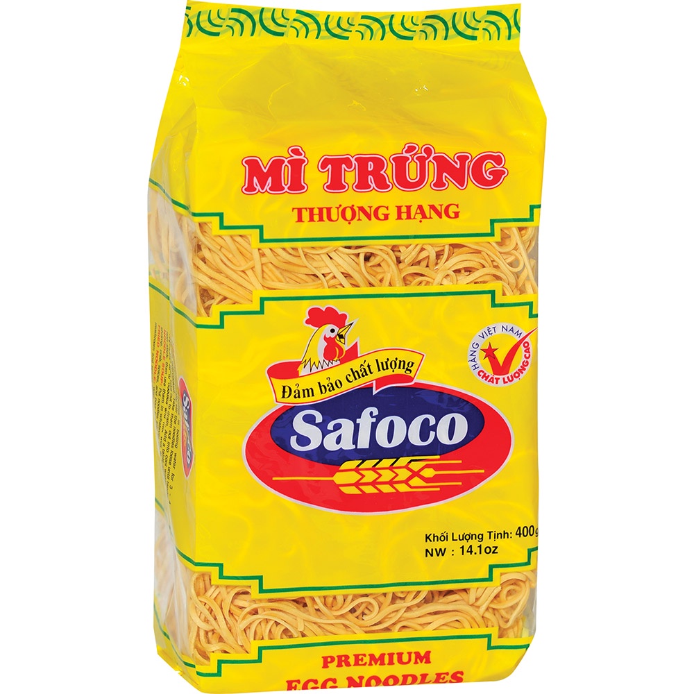 MÌ TRỨNG THƯỢNG HẠNG SAFOCO GÓI 400G