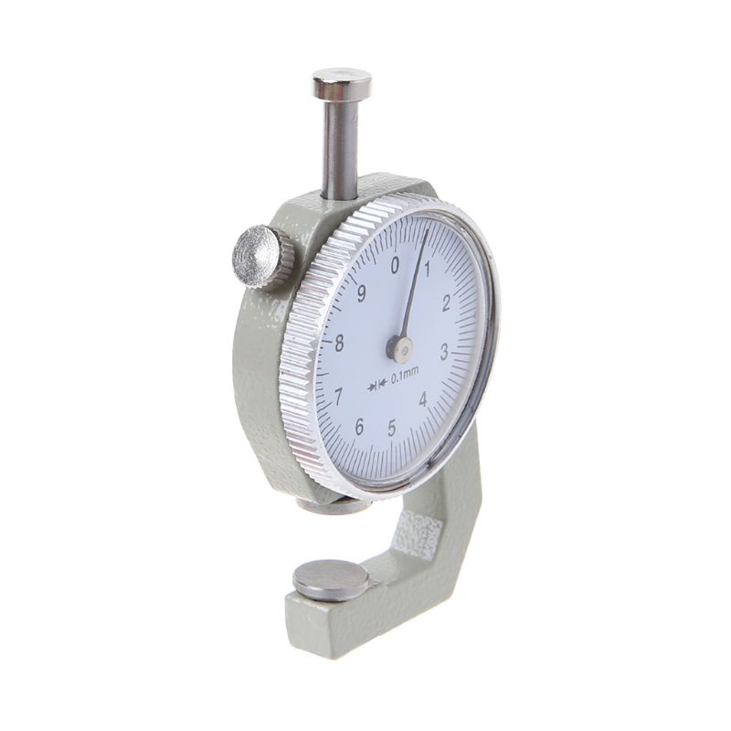 JoJo♥ Dial Thickness Gauge 10 20mm Leather Paper Thickness Meter Tester Accuracy 0.1mm