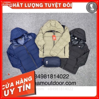 Áo khoác phao nam The North Face  - Áo Phao Lông Vũ Nam [ nhẹ cực ấm có thể cuộn nhỏ ]