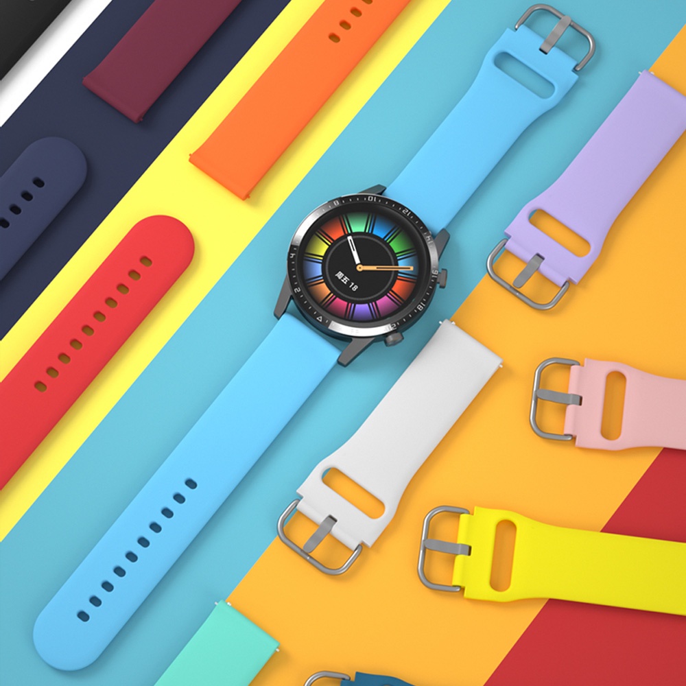 Dây Đeo Silicone 22mm Cho Đồng Hồ Thông Minh Xiaomi Watch S1 Active / S1 / Mi Watch Color 2