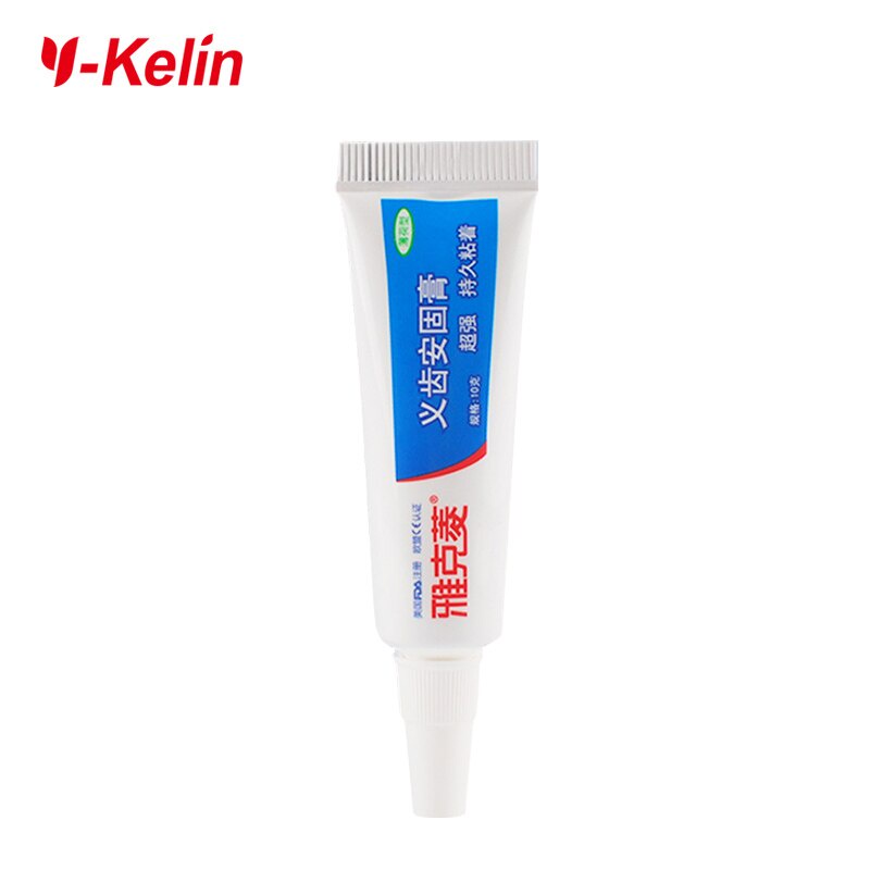 Keo Dán Răng Giả Y-Kelin 10g / 0.4oz Công Thức Không Cần Đóng Băng Keo
