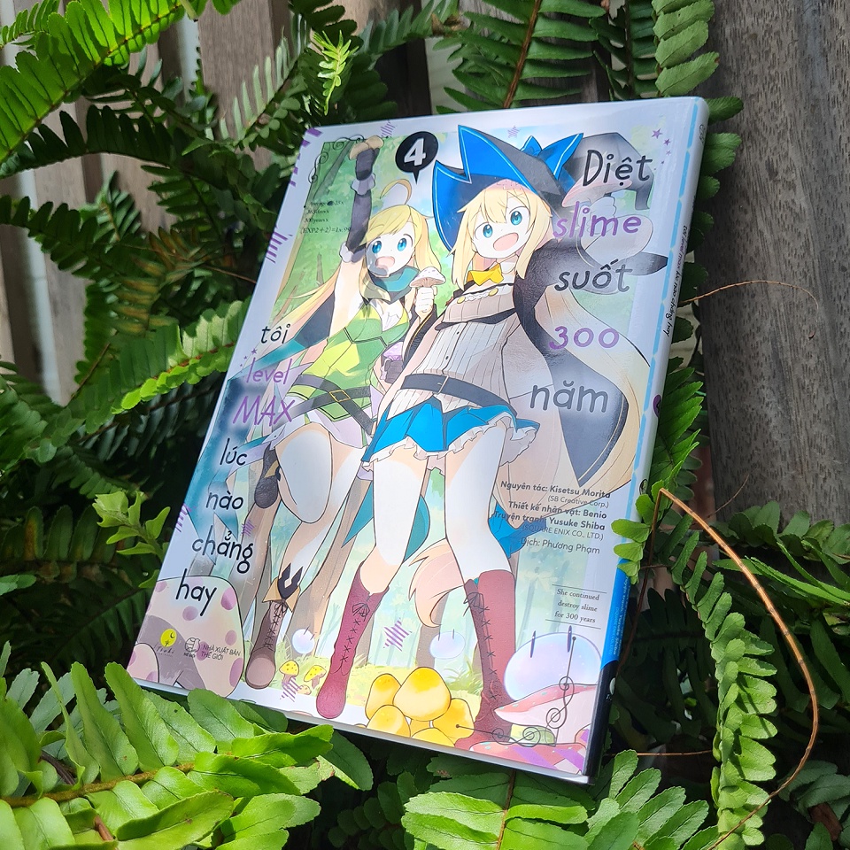 Sách - [Manga] Diệt Slime Suốt 300 Năm, Tôi Levelmax Lúc Nào Chẳng Hay (Tập 4) - (Tái Bản)