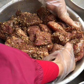 Thịt trâu gác bếp Điện Biên (Combo khách đặt)