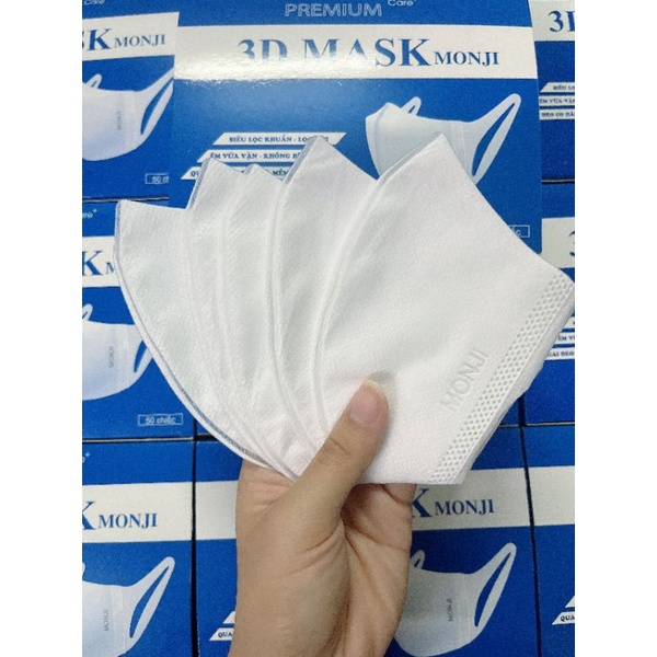 3DMask Monji công nghệ Nhật Bản.Chống bụi mịn và kháng khuẩn cao cấp. Hàng công ty chính hãng.