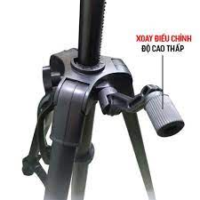 Gậy 3 chân Tripod 3366, Gía đỡ Điện Thoại Trippod 3366  Cao 1m40 Có Tay Cầm Quay Phim.