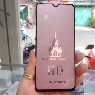 🕉KÍNH CƯỜNG LỰC FULL MÀN HÌNH SAMSUNG M20