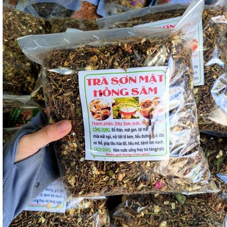 Trà sơn mật - 500g trà Hồng sâm Tây Bắc thảo mộc dưỡng sắc